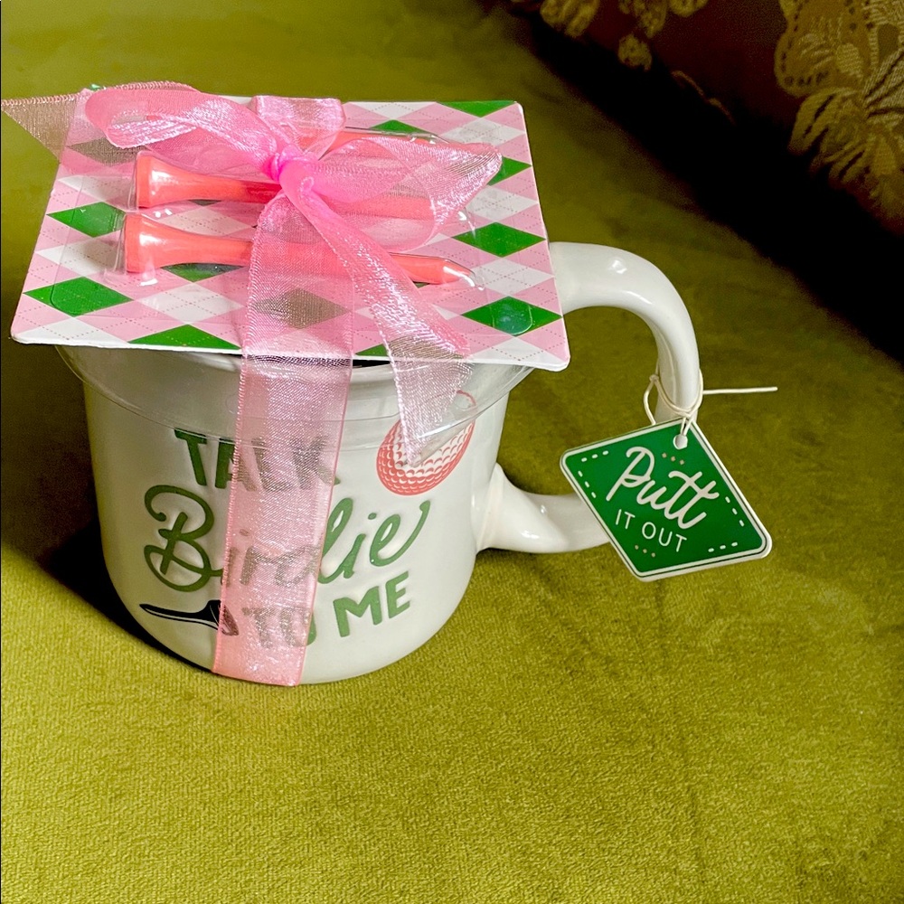 Putt It Out White Mug